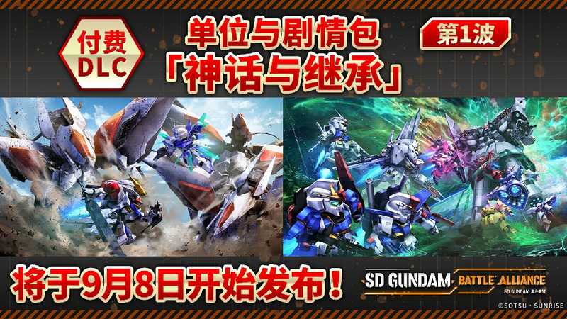 《SD高达 激斗同盟》发布第1波付费DLC-死宅屋