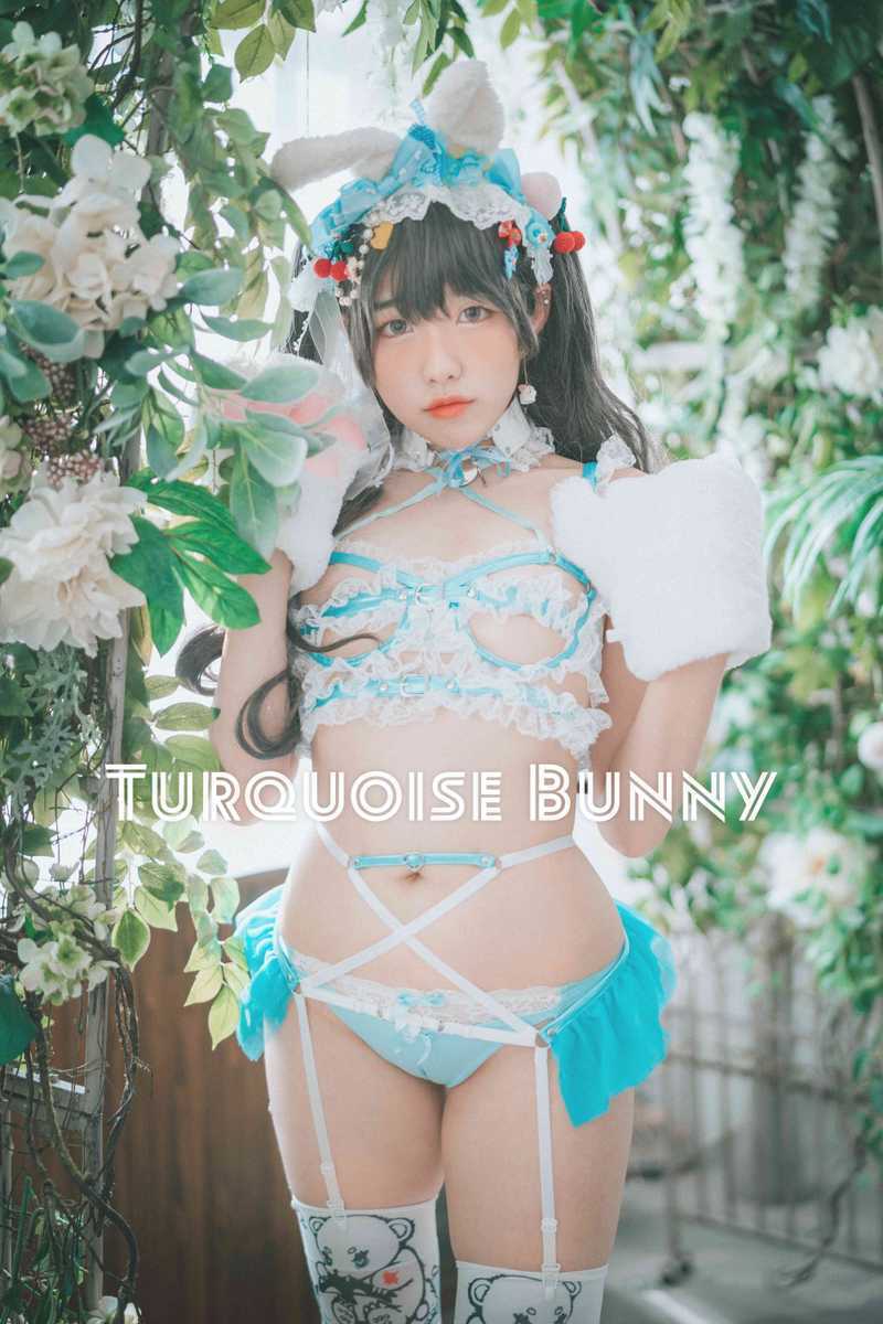 Sonson (손손) – NO.05 [DJAWA] Turquoise_Bunny [51P370MB]-死宅屋